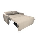 Ver imagem 5 de Sofá Cama Any 1.40 2 Lugares Ideal para Sala de Visitas:suede Bege