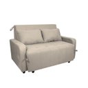Ver imagem 1 de Sofá Cama Any 1.40 2 Lugares Ideal para Sala de Visitas:suede Bege