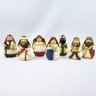 Presepio de Resina Colorido Natal 11pc Mini Personagem - 5