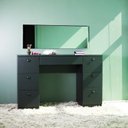 Ver imagem 1 de Penteadeira 7 Gavetas 118x75,5cm Pe-100 Preto