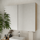 Ver imagem 1 de Espelheira de Banheiro Nature 110cm Estilare Esp4034 Carvalho