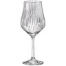 Jogo 6 Taças Água Cristal Titânio Bohemia Tulipa Optic 450ml - 7