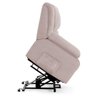 Poltrona do Papai Reclinável Melim Elevação Lift Elétrico Veludo Fh1 - D'rossi Cor Rose - 2