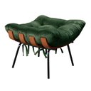 Ver imagem 5 de Poltrona Costela com Puff Base Fixa para Sala, Quarto