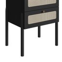 Ver imagem 6 de Mesa de Cabeceira 2 Gavetas Palhinha Pé Madeira Oslo