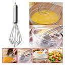 Ver imagem 7 de Batedor Fouet Manual Misturador Ovos Clara em Neve Massas Bolo Fue Regulavel Aço Inox Profissional