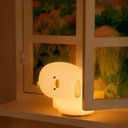 Ver imagem 3 de Lâmpada Luminária Infantil Patinho Torto Led Silicone - Toque Mágico e