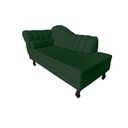 Ver imagem 4 de Recamier Decorativo Divã Amsterdã 187cm Lado Direito Veludo Verde