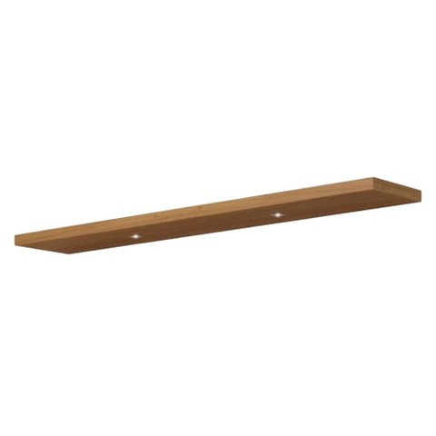 Prateleira Mdf Decorativa com Luzes Led e Suporte Invisível 180cm Tb185l Dalla Costa