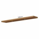 Ver imagem 2 de Prateleira Mdf Decorativa com Luzes Led e Suporte Invisível 180cm Tb185l Dalla Costa
