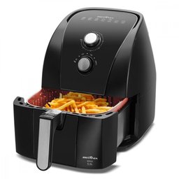 Fritadeira Elétrica Air Fryer Britânia 5,5l Antiaderente Redstone 1500w Bfr50 - 10