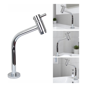 Torneira Monocomando Banheiro Bica Baixa Lavabo Inox Fc-124