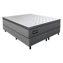 Ver imagem 2 de Cama Box Conjugado Queen com Colchão 158x68x198 Texas Gazin Cr35325 Grafite