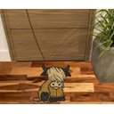 Ver imagem 2 de Tapete Capacho de Animais no Formato - Vaquinha
