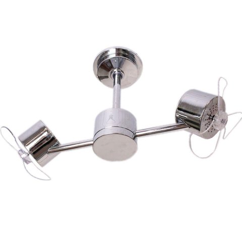 Ventilador de Teto Treviso Infinit Cromado Controle Remoto Bivolt