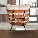 Ver imagem 4 de Poltrona Costela Base Fixa para Sala de Estar Quarto