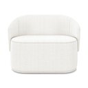 Ver imagem 7 de Sofá Malu 2 Lugares Fixo 135cm Off White Bouclê Suede Namoradeira Orgânica D'Rossi