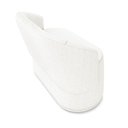 Ver imagem 4 de Sofá Malu 2 Lugares Fixo 135cm Off White Bouclê Suede Namoradeira Orgânica D'Rossi