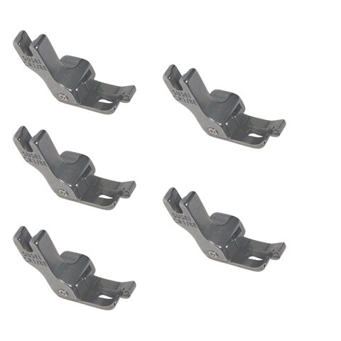 05 Pé Calcador Pesponto Compensado para Maquina Reta Industrial Lado Direito 3mm Cr-1/8e