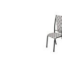 Ver imagem 5 de Conjunto Mesa Tubular com 4 Cadeiras Monaco Prata/Matelado/Cinza Ocrê