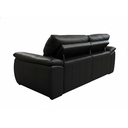 Ver imagem 6 de Sofá Retrátil e Reclinável Zurique 100% em Couro Natural com 2,60m Couro:black