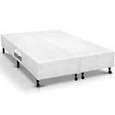 Ver imagem 1 de Cama Box Base Universal Queen Poli Tecido White (158x198x23) - Castor