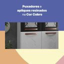 Ver imagem 7 de Cozinha Compacta 4 Peças 14 Portas 3 Gavetas 280cm com Tampo