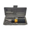 Ver imagem 1 de Jogo Chave Reversivel Soquetes Bits + Case 15 Pcs