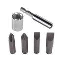 Ver imagem 2 de Jogo Chave Reversivel Soquetes Bits + Case 15 Pcs