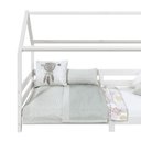 Ver imagem 7 de Cama Montessoriana Madeira Maciça Casa com Estrado Fina Branco Idimex