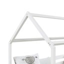 Ver imagem 4 de Cama Montessoriana Madeira Maciça Casa com Estrado Fina Branco Idimex