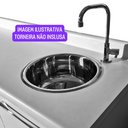 Ver imagem 5 de Embutir ou Soprepor Cuba Redonda com Aço 304 - o Melhor!