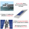 Kit Estrutura Suporte Fixador para 07 Placas Solar Alumínio e Inox Telha Fibro Ondulada em Viga Made - 8