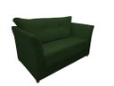 Ver imagem 2 de Namoradeira Decorativa Isis Suede Verde Pés Madeira Ms Decor