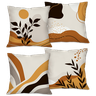 Kit com 4 Capas para Almofadas Decorativas Abstrato Marrocos - 1