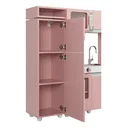 Ver imagem 3 de Conjunto de Brinquedo de Cozinha Luli para Crianças Mdf Rosé