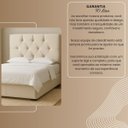 Ver imagem 5 de Cabeceira Cama Box Solteiro 90cm Eloá Estofada Suede