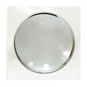 Plafon Embutir Quadrado com Vidro 17,8cm BS Bronzearte