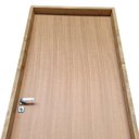 Ver mais imagens de Kit Porta de Madeira Lisa Angelim 210x92cm Batente 11cm Uniportas Abertura Esquerda