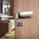 Ver imagem 2 de Kit Porta de Madeira Lisa Angelim 210x92cm Batente 11cm Uniportas Abertura Esquerda