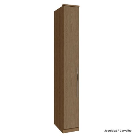 Modulado 01 Porta 245cm com Prateleira Setiba Rimo -jequitibá/carvalho