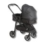 Carrinho Olympus New Black (preto) + Bebe Conforto Grid - Galzerano - 4