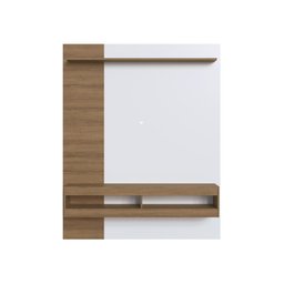 Painel para TV Suspenso Grécia 145cm com Nicho PS200 Delmarco Delmarco Mel/Branco Touch - 4