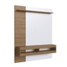 Painel para TV Suspenso Grécia 145cm com Nicho PS200 Delmarco Delmarco Mel/Branco Touch - 5