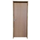 Ver imagem 3 de Kit Porta de Madeira Lisa Imbuia 210x82cm Batente 18cm Uniportas Abertura Esquerda Marrom