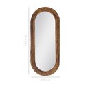 Ver imagem 3 de Espelho de Corpo Bananeira 140x60cm Oblongo