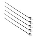 Ver imagem 1 de 5 Colheres Bailarina 30cm Inox para Drinks Bebidas Coquetel Longa Mixologistas