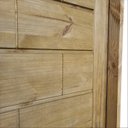 Ver imagem 2 de Kit Porta de Madeira Maciça Ekos 210x82cm Batente 11cm Abertura Direita Marrom Uniportas