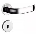 Ver imagem 2 de Fechadura Icaro Interna Roseta Redonda Cromada 40mm Ros22 (40x53 Reta) Soprano