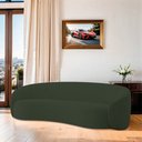 Ver imagem 2 de Sofá 3 Lugares 180 Cm Orgânico Luxo Recepção Amore Linho Verde